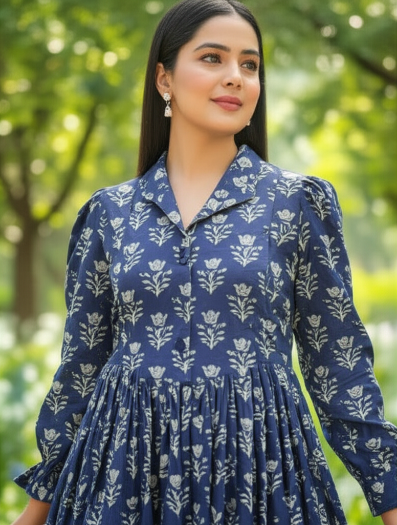 Blue Mist Frock